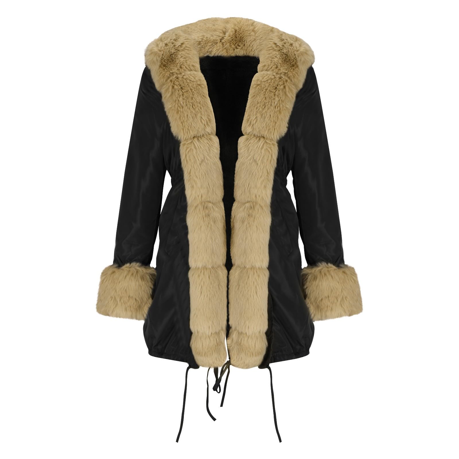 Genérico Chaquetas de invierno para mujer Entretiempo Manga Larga Ligera Moda Plumiferos color sólido con bolsillos ropa exterior básica monocolor Termica Calefactables Chaqueta moderna días fríos