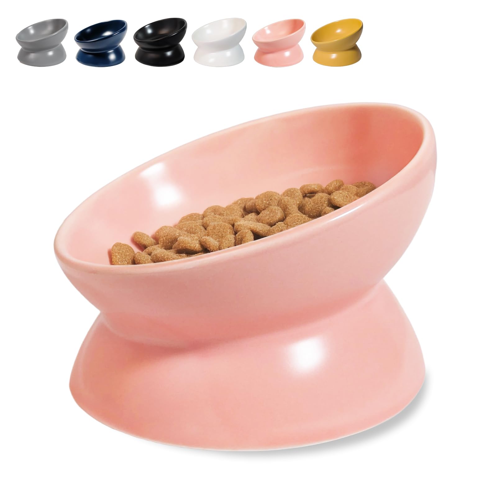 Amazon | [From Life Basics]《食べやすい15度傾斜のペット食器