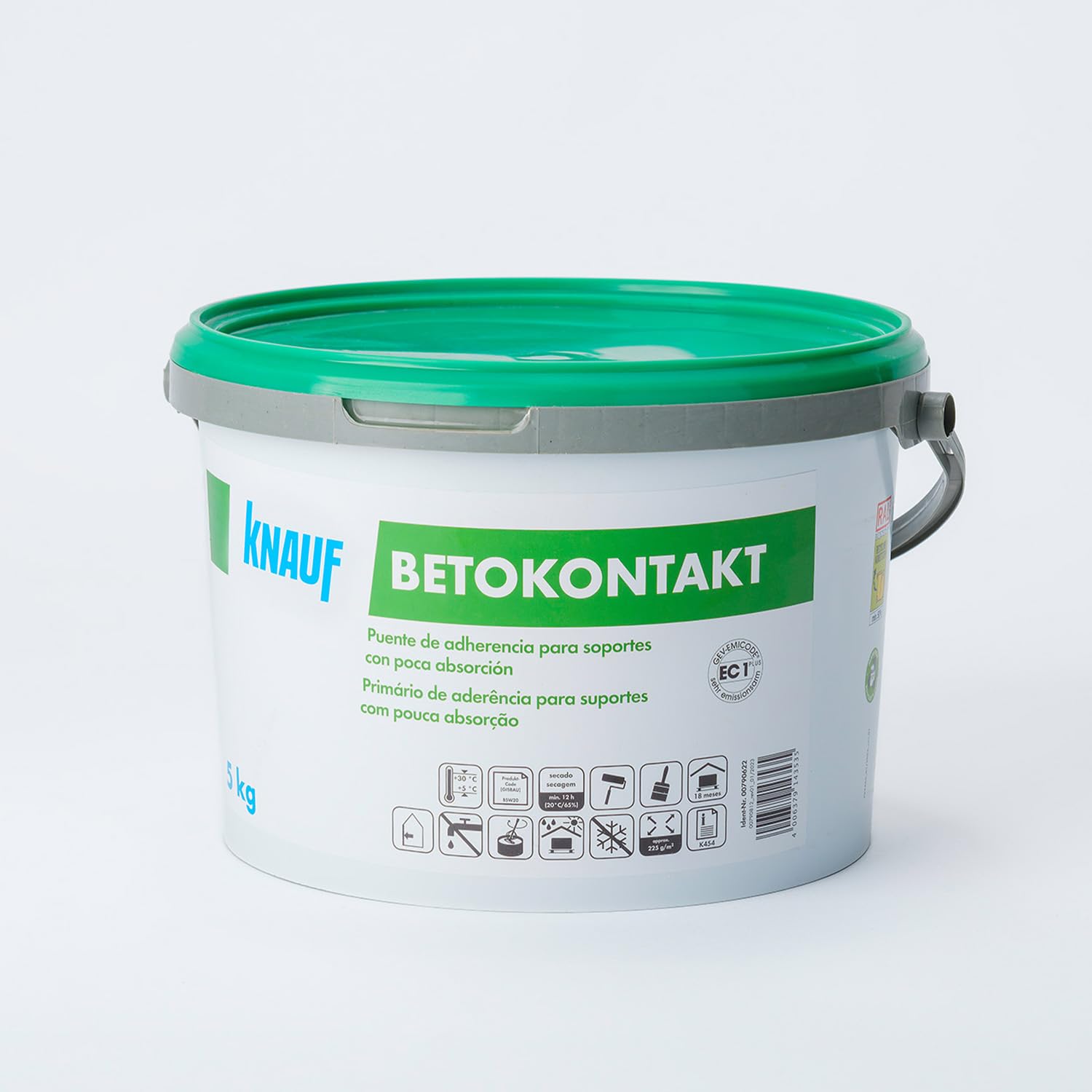 KNAUF Betokontakt 5 kg Puente de Adherencia Rosa para Hormigón y Cerámica