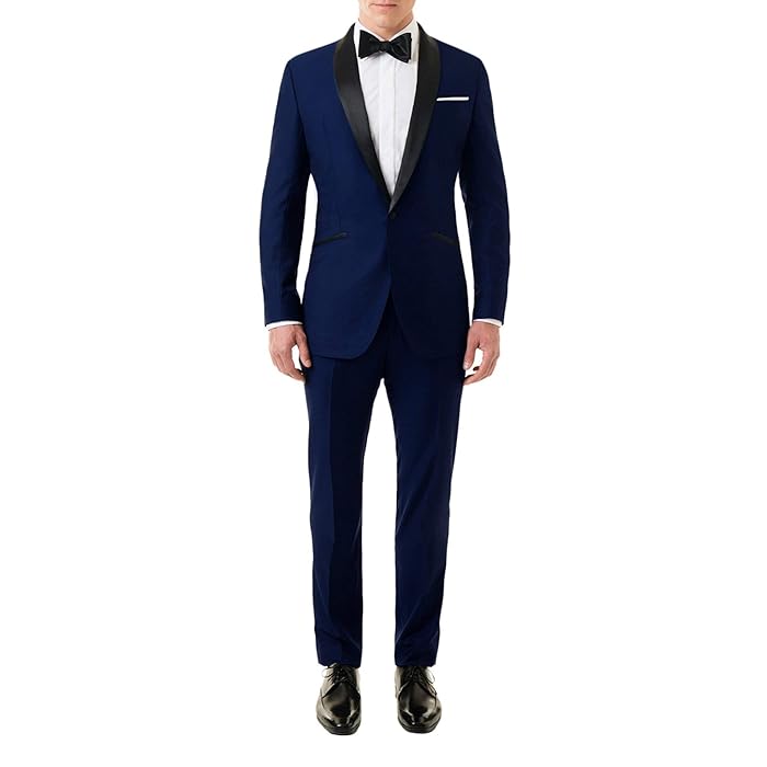 james bond blue tuxedo