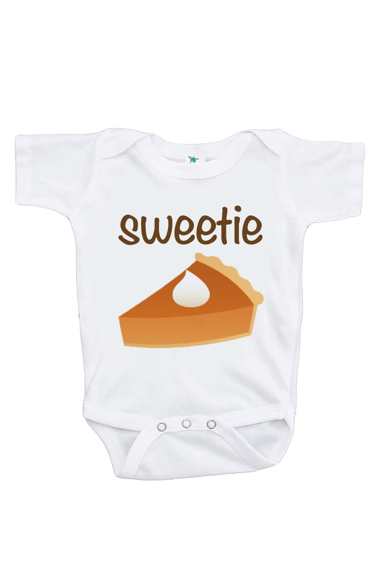 Custom Party Shop Baby's Sweetie Pie Thanksgiving Onepiece