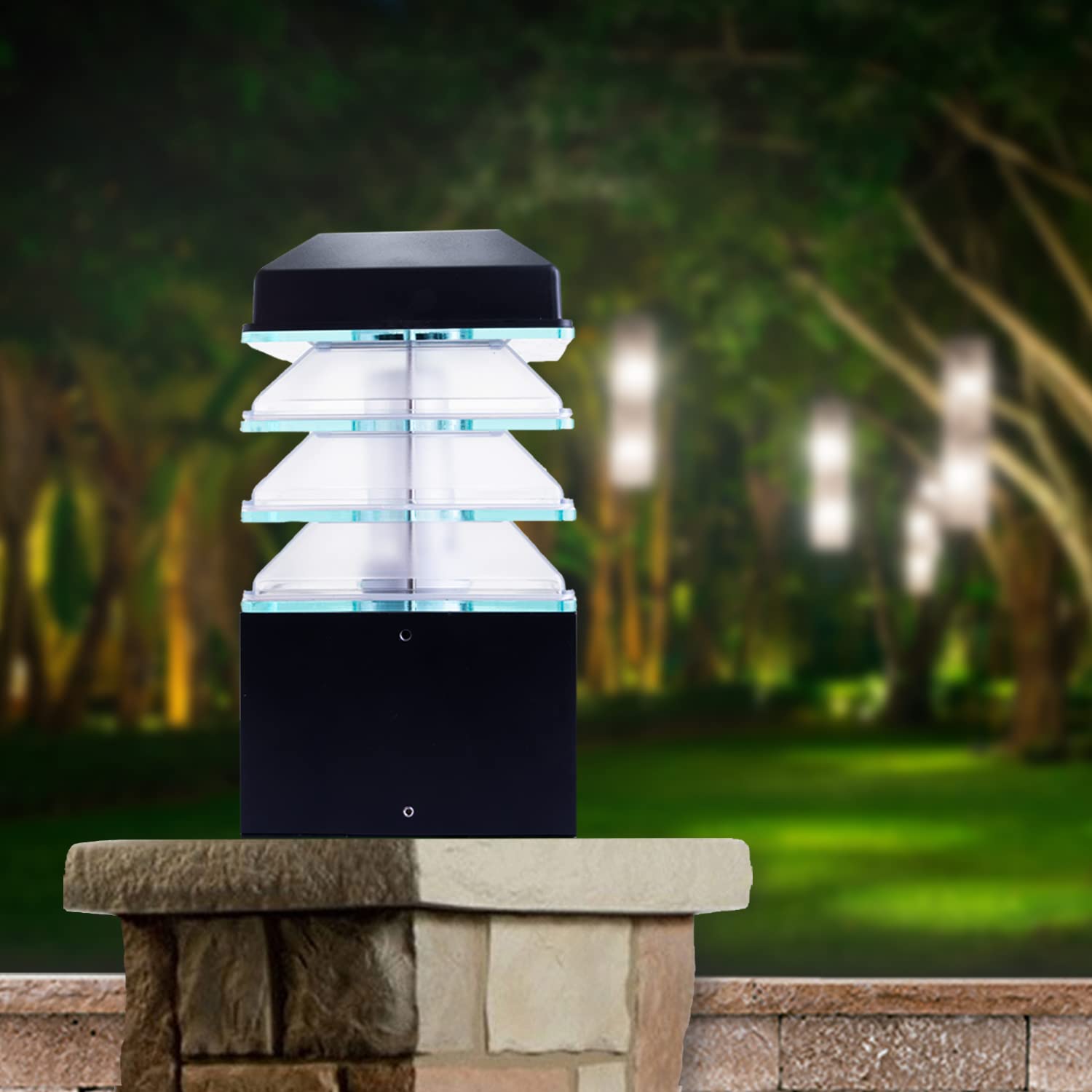 INVENTAA Aluminium Estella Led 12W Gate Light For Home Gate,Rustproof Gate Lamps For Outdoor Waterproof (2 Years Replaceable Warrenty), Gate Light/Gate Lamp (Bulb Included) - Gate Lights (1) (1)