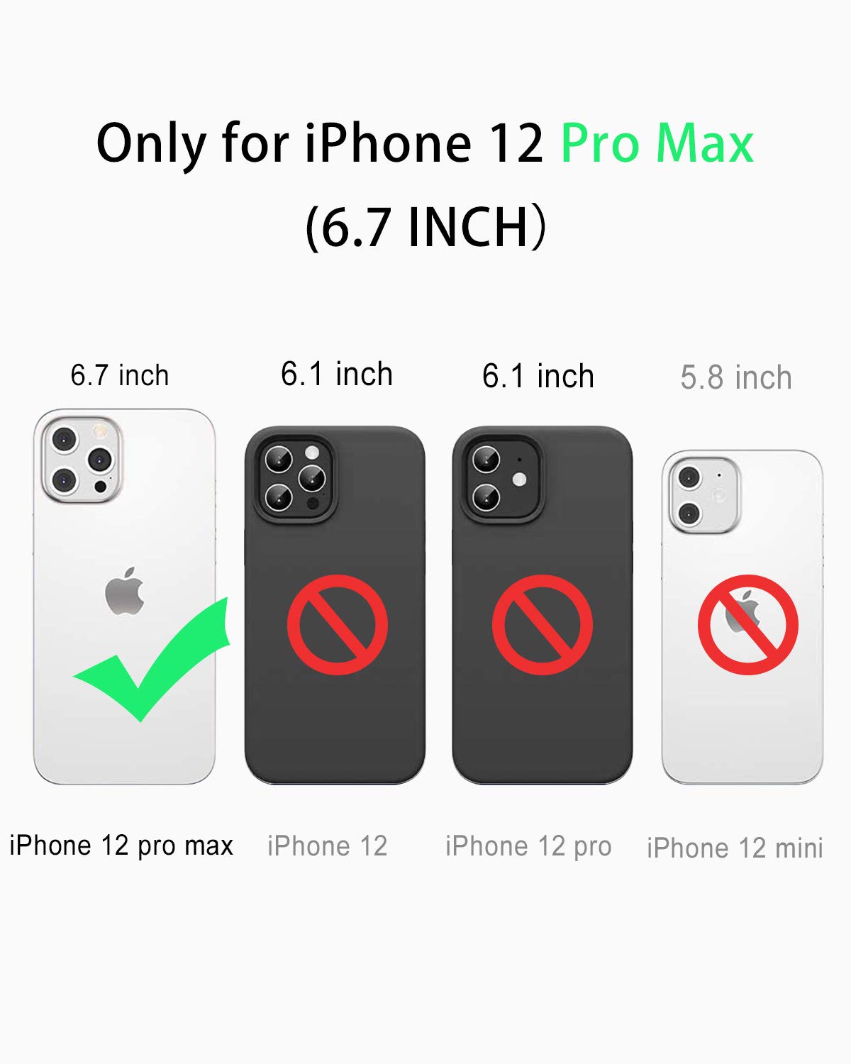 Diverbox Diseño para iPhone 12 Pro Max Funda impermeable con soporte de soporte, duradera a prueba de golpes, con protector de pantalla integrado para iPhone 12 Pro Max de 6.7 pulgadas, solo azul