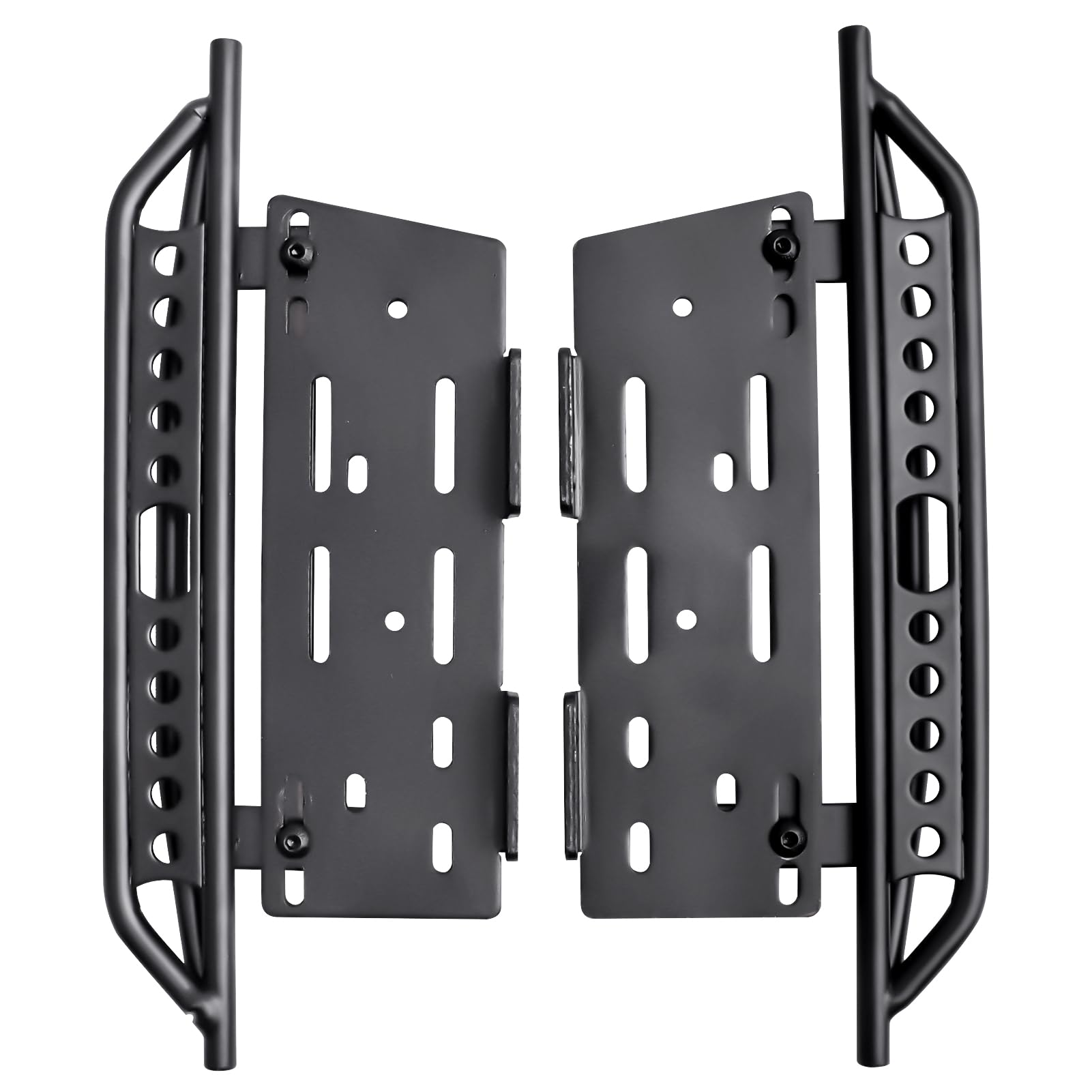 RC Car Pedals RC Side Board 2pcs RC Steps Plate Rock Sliders for 1:10 RC Crawler Axial SCX10 II 90046 Redcat Gen 7