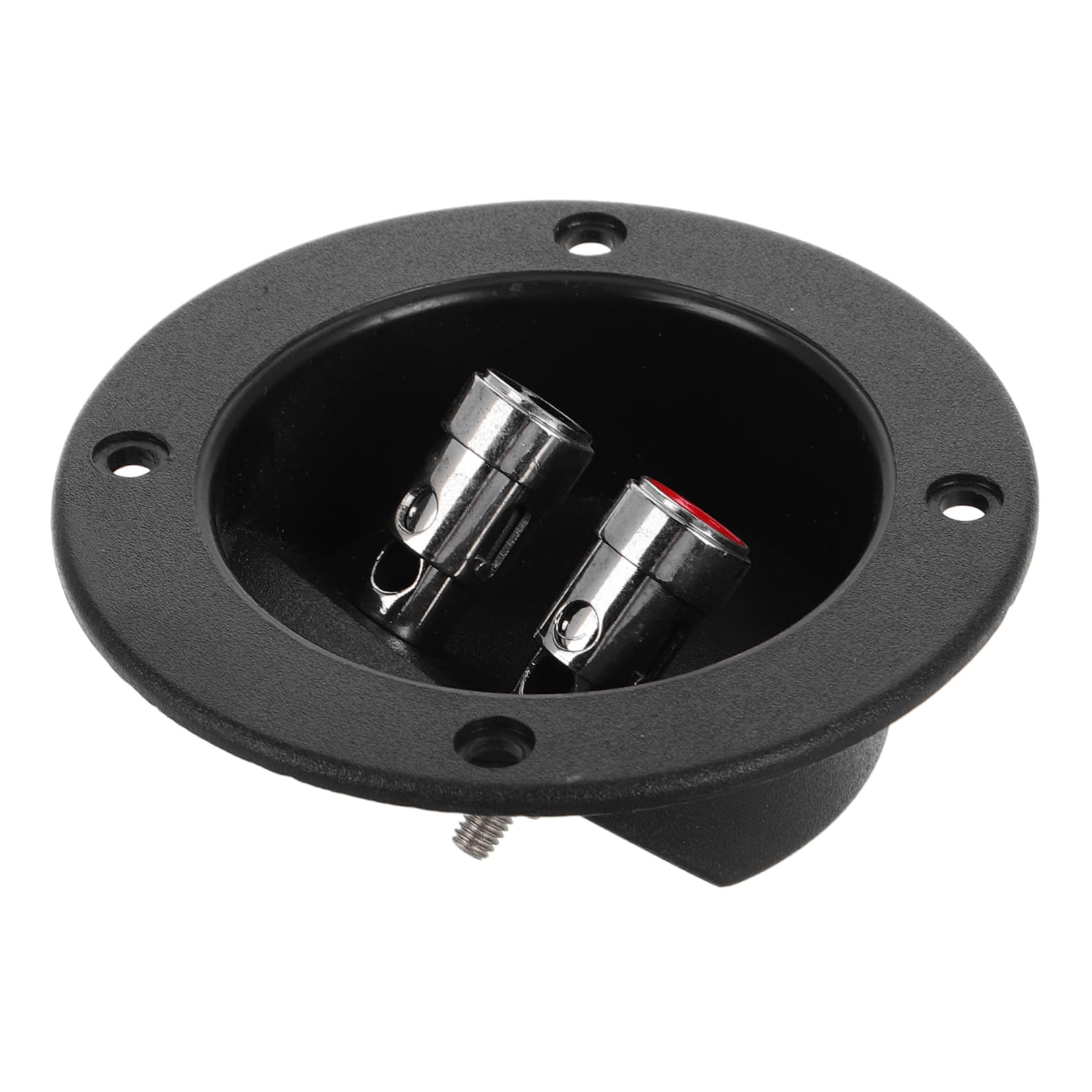 SEWOART Wide Vehicle Compatibility Subwoofer Box Plastic Metal Construction Speaker Wiring Easy-Install Terminal Connectors Terminal Box