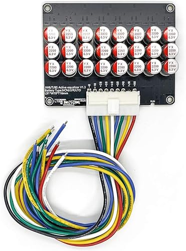 6S 7S 8S 5A Equalizador Activo Equalizador 8S Equalizador Lifepo4 Li-ion Li-ion LitioTitanate LTO Tablero de transferencia de energía Grupo entero