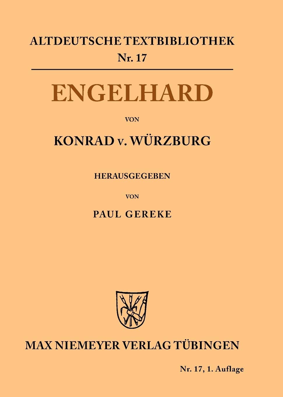 Engelhard: 17 (Altdeutsche Textbibliothek)