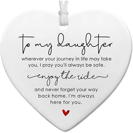 Ceramic Keepsake Heart - A Sentimental Gift to Bride From Mom