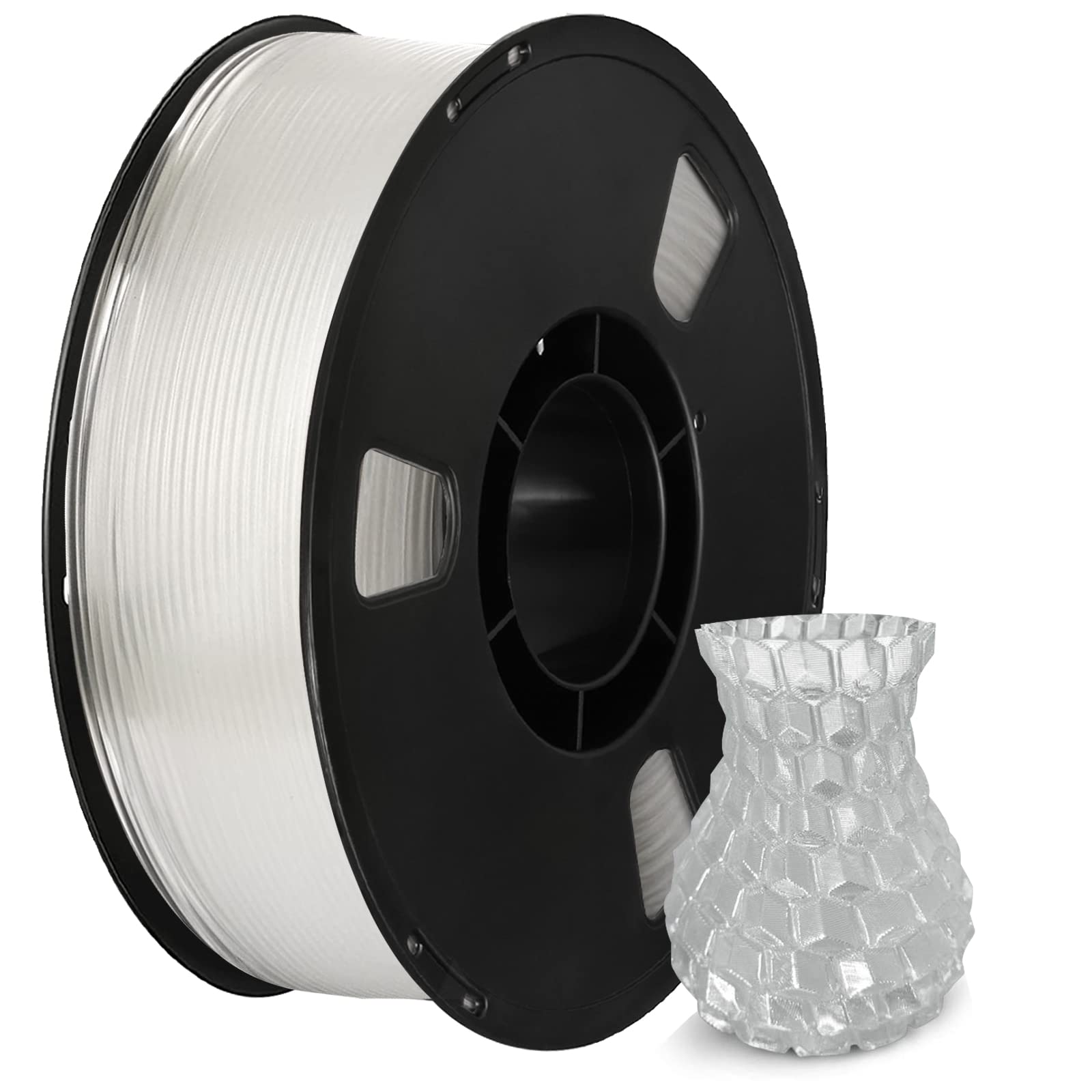 Photo 1 of 3D Printer Filament, PlA Filament 1.75mm Filament 1KG Spool (2.2lbs), Dimensional Accuracy +/- 0.02 mm Printer Consumables - Fit Most FDM Printer