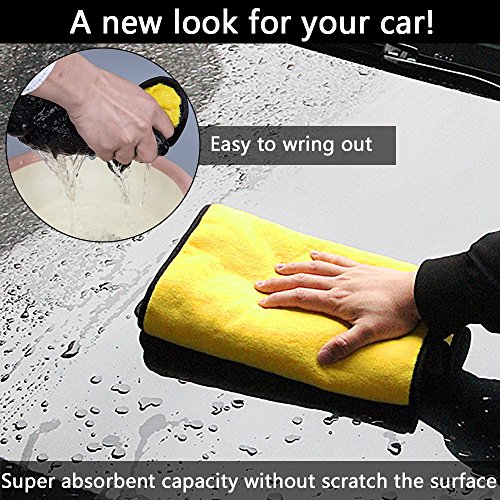 Weeygo Auto Panni Pulizia Microfibra 840GSM Panno