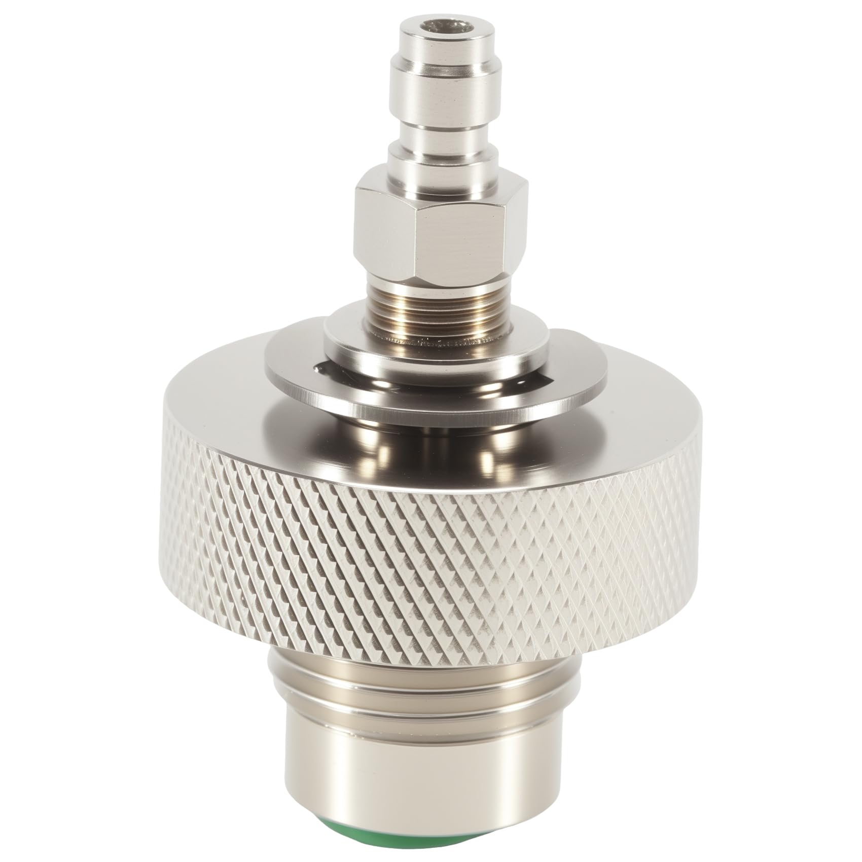 Borimend DIN Valve Filling Adapter for Diving Air Tools, 300 Bar, External/Female Thread, Stainless Steel