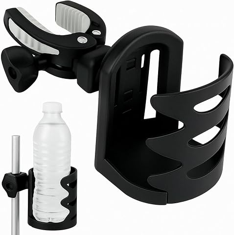Vive Cup Holder for Walker, Wheelchair, Accessories, Stro...
