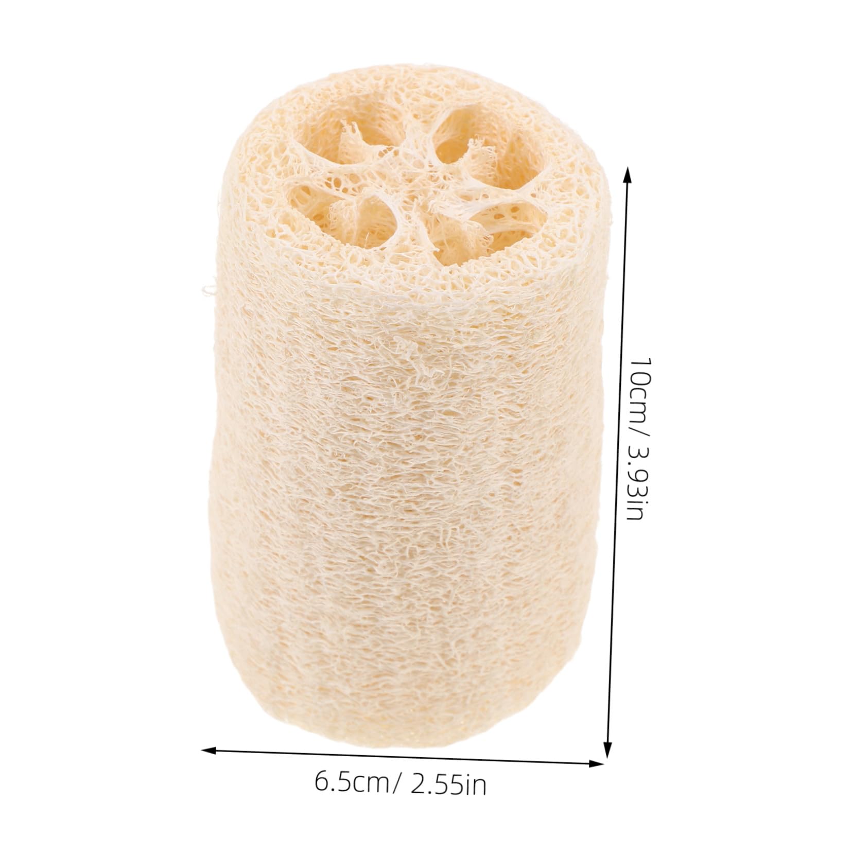 8 Piezas Esponja Natural de Loofah para Ducha Exfoliante y Masaje Corporal Diseño Ergonómico y Secado Rápido Multiusos para Cuidado de y Limpieza de Cocina