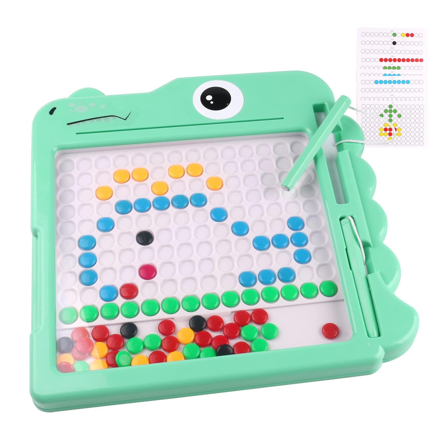See full amazon price history chart for Exegi Enterprise Magnetic Drawing Board for Kids, Children Doodle Board for Early Learning with Colorful Beads and 2 Magnetic Pens, Montessori Toy Magnetic Dot Board for 3-6 Year Old Kids Exegi Enterprise Magnetic Drawing Board for Kids, Children Doodle Board for Early Learning with Colorful Beads and 2 Magnetic Pens, Montessori Toy Magnetic Dot Board for 3-6 Year Old Kids (B0D6GD63ZT) Amazon Price History, Amazon Price Tracker