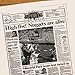 Signature gifts Denver Basketball Newspaper History Book - Personalized A3 Large Deluxe Hardcover - Denver Nuggets Basketball Fan - Keepsake Gift - Name Printed on The Front Cover(Nuggets)