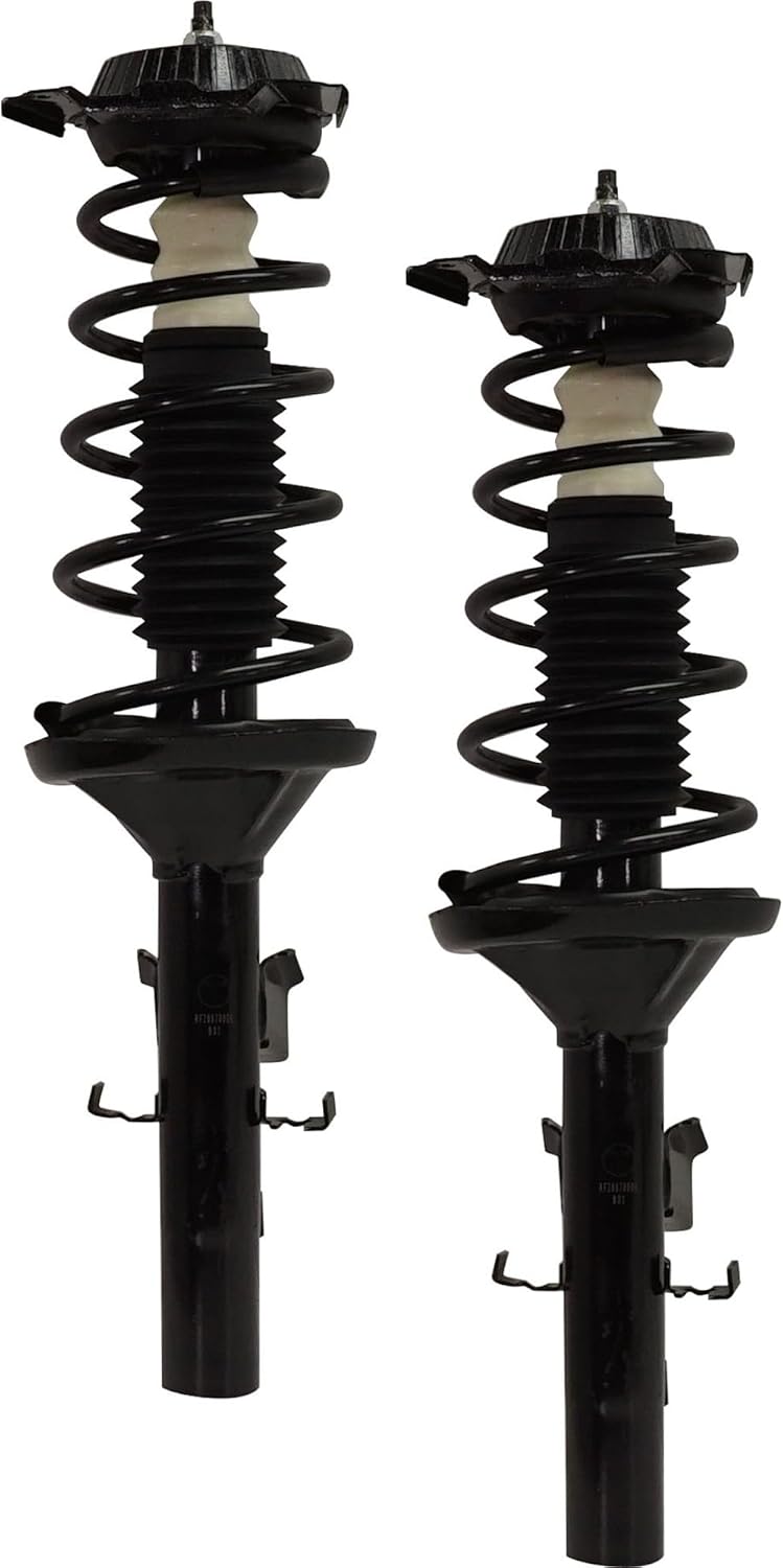 Garage-Pro Rear Set of 2 Complete Shocks Strut & Coil Spring Assembly Replacement for Ford Contour 1995-2000 Mercury Mystique 1995-2000 Driver & Passenger Side To 2/97; From 3/97