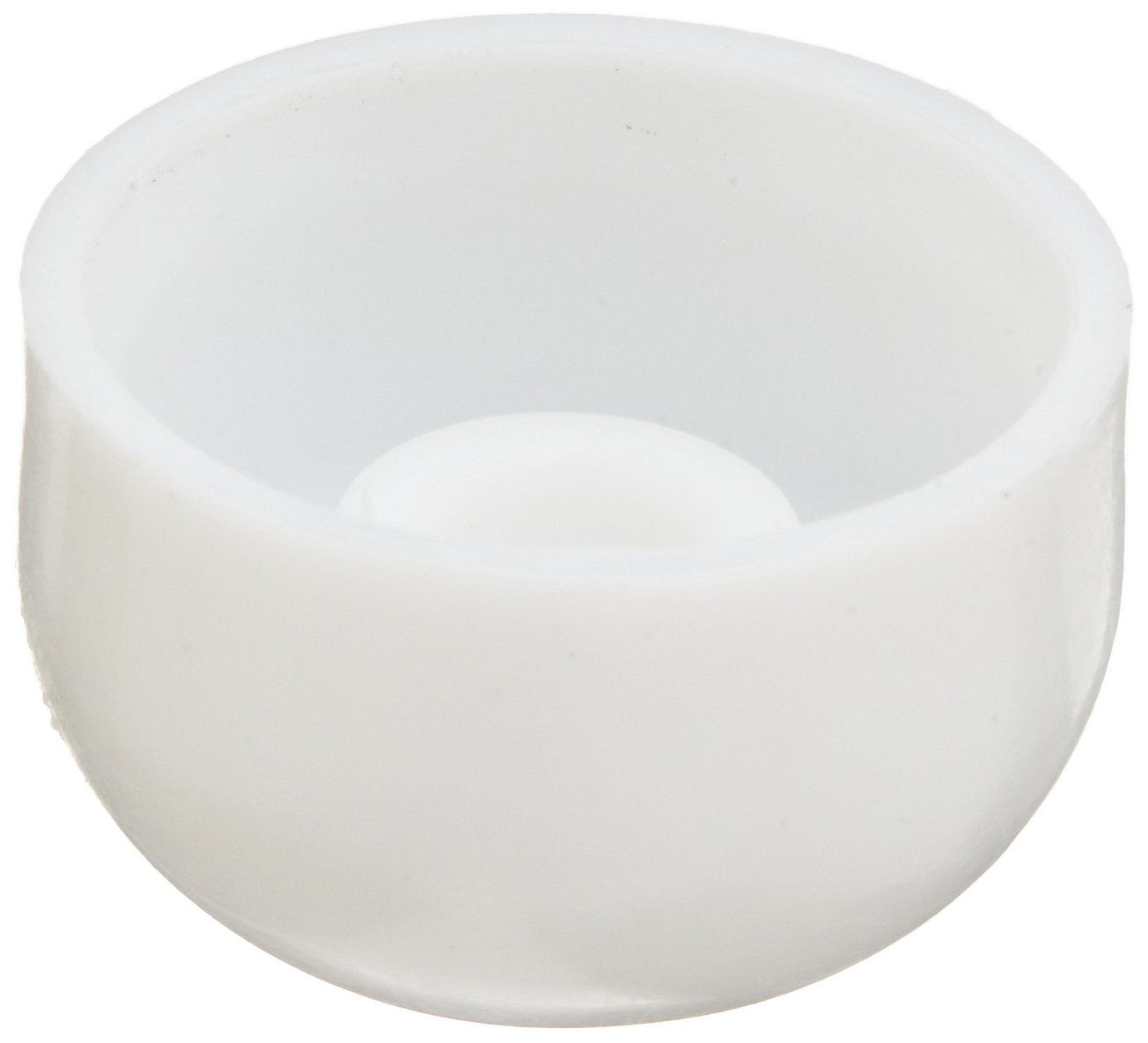 Molecular Models White Plastic Hydrogen Semi-Sphere Atom Center, 19mm Diameter (Pack of 25)