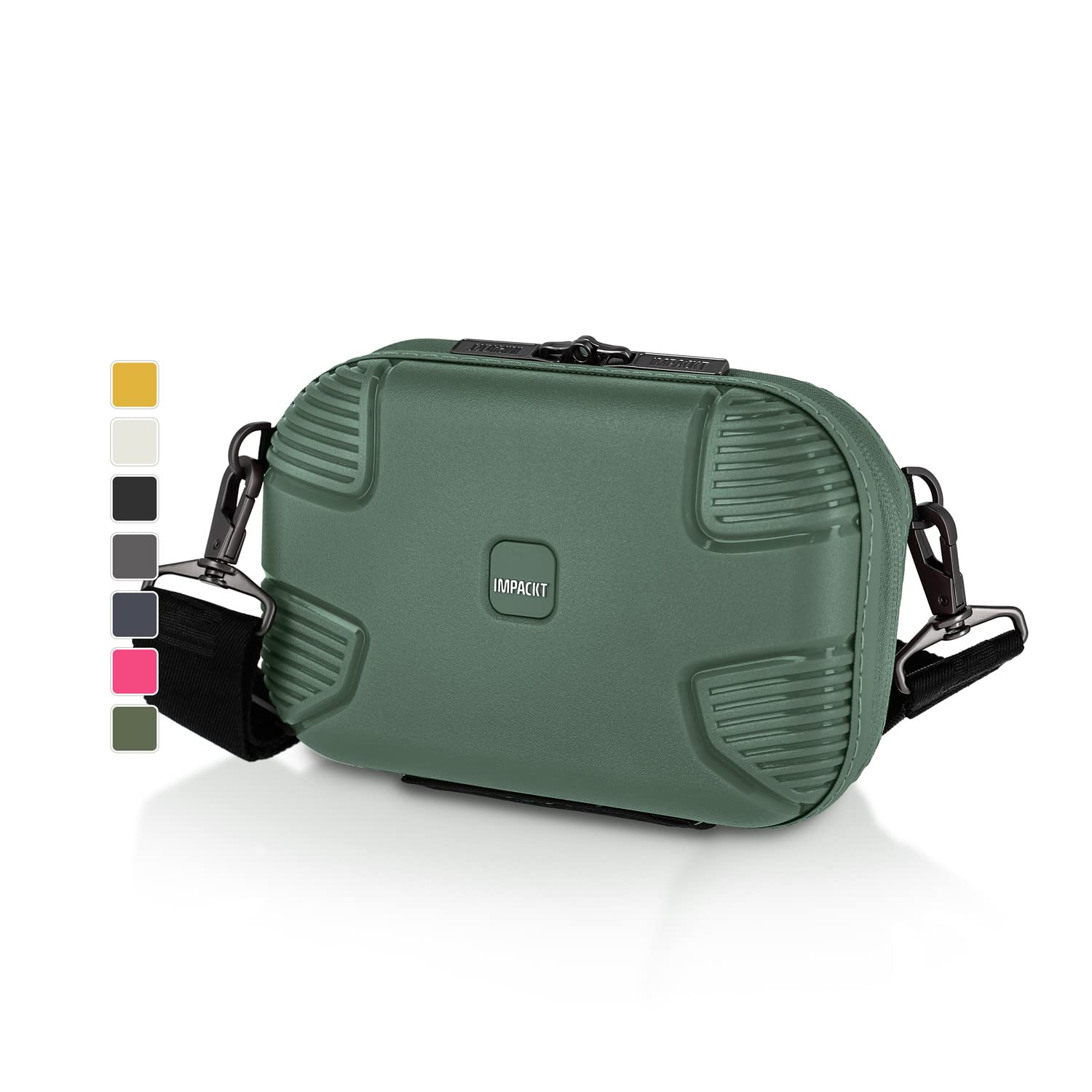IMPACKT IP1, Unisex Adults’ Bucket Cross Body, Deep Sea Green (Verde),