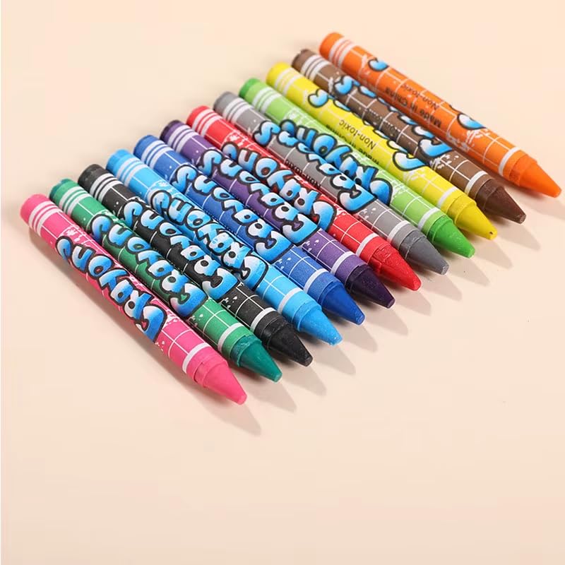 Image of SAJANI 46 Pcs Art & Painting Color Kit, Stationery Drawing Art Set for Kids & Adults, Box With Colour Pencil, Crayons, Water Colour, Sketch Pens (Print May Very) (Pack of 1) (46 Pcs)