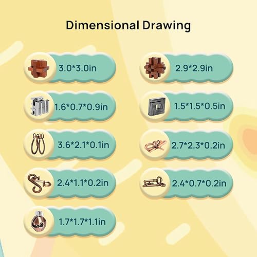 Miniatura 9 de 9 rompecabezas de dificultad de regalo para adultos, adolescentes y niños, rompecabezas de rompecabezas de juegos de escritorio