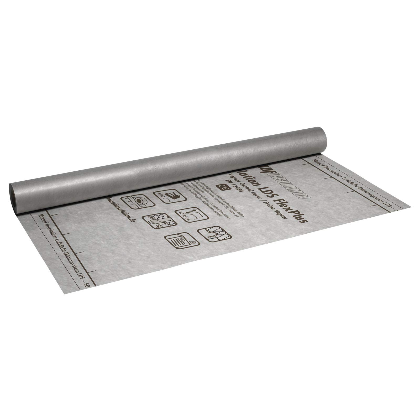 Knauf Insulation Dämmstoffbahn LDS FlexPlus Feuchtevariable Hochleistungsbahn 60 m²