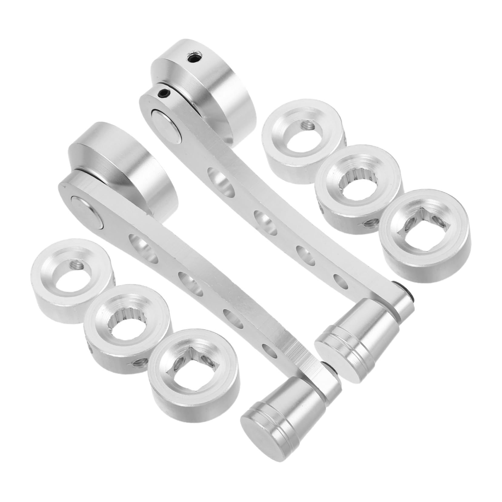 Garneck Vehicle Window Handle Crank Aluminum Alloy Replacement Handles Easy Manual Control for Car Window Winder