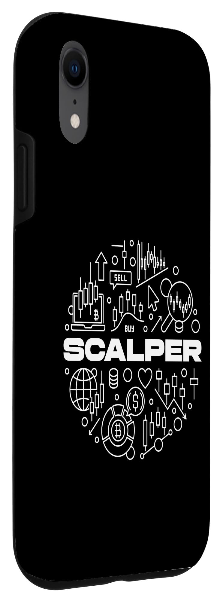 Amazon.com: iPhone XR Scalper - Crypto Scalping Trading Lover Traders Case  : Cell Phones & Accessories