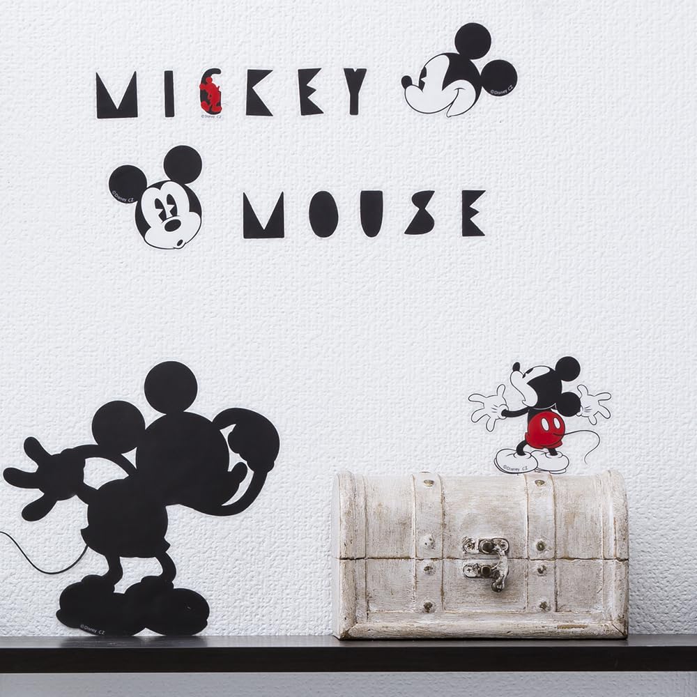 Amazon.co.jp: カインズ(CAINZ) ウォールステッカー ミッキーマウス 35