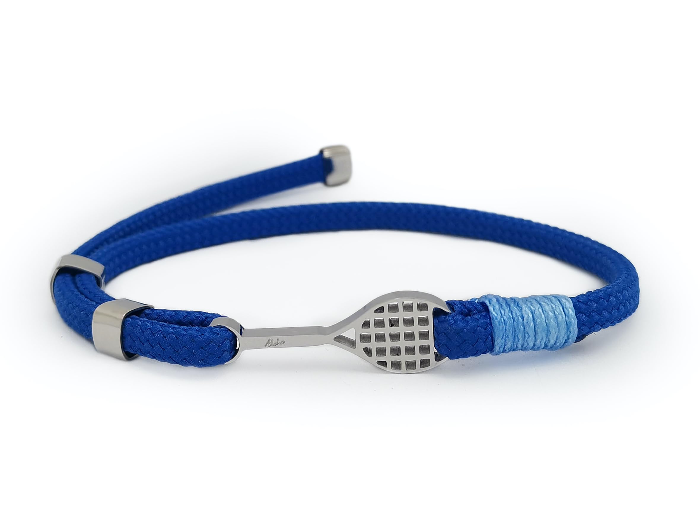 Aloha Pulsera de tenis, idea regalo hombre mujer ajustable acero, TU, Acero inoxidable, No Gemstone