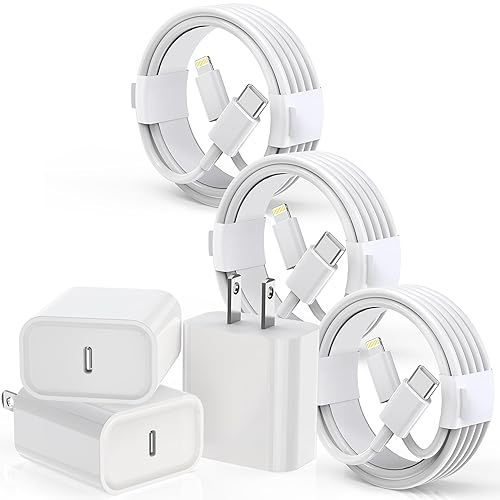 Miniatura 11 de [Certificado MFi de Apple] Cargador de 45 W para iPhone 17 16 15 Pro Max, paquete de 2 cargadores rápidos USBC, enchufe de viaje largo de 6 pies