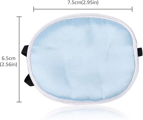 Miniatura 5 de eZAKKA Parches oculares para adultos y niños, 2 piezas de parche de seda médico para ojo izquierdo derecho ojo perezoso después de cirugía ambliopía