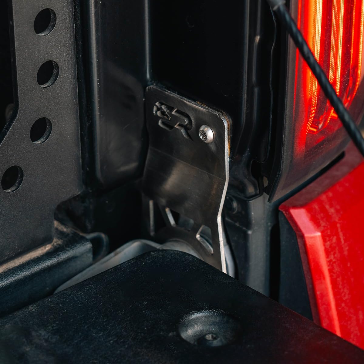 Cali Raised LED Tailgate Theft Protector for 2024+ Toyota Tacoma - Pickup Tailgate Anti Theft Lock Made in USA - 4