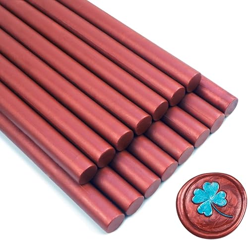 Miniatura 9 de Zifospy - Barra de sellado de cera, 15 varillas de sellado de cera para sellar cera, sellar palos de cera para invitaciones de boda, tarjetas,