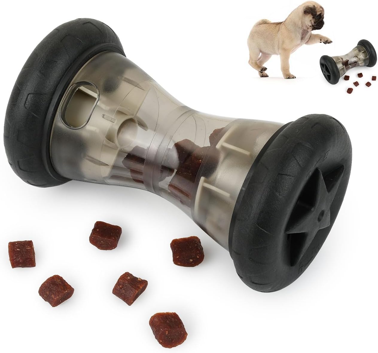 DS. DISTINCTIVE STYLE Dog Treat Dispenser Toy Interactive