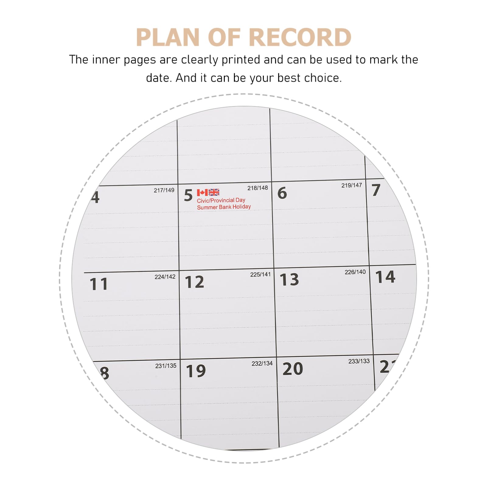 Tofficu 2stücke Kleinwandkalender Monate Hängender Monatskalender Für Zuhause Büro Schule Praktischer Countdown-kalender Mit Einfachem Design Für Organisation Von Terminen Und