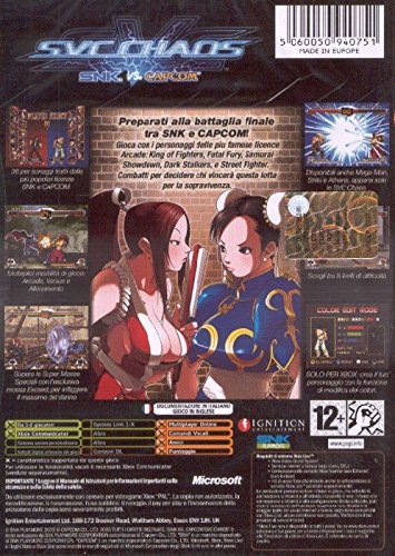 SNK Vs. Capcom: SVC Chaos [Xbox] : Amazon.it: Videogiochi