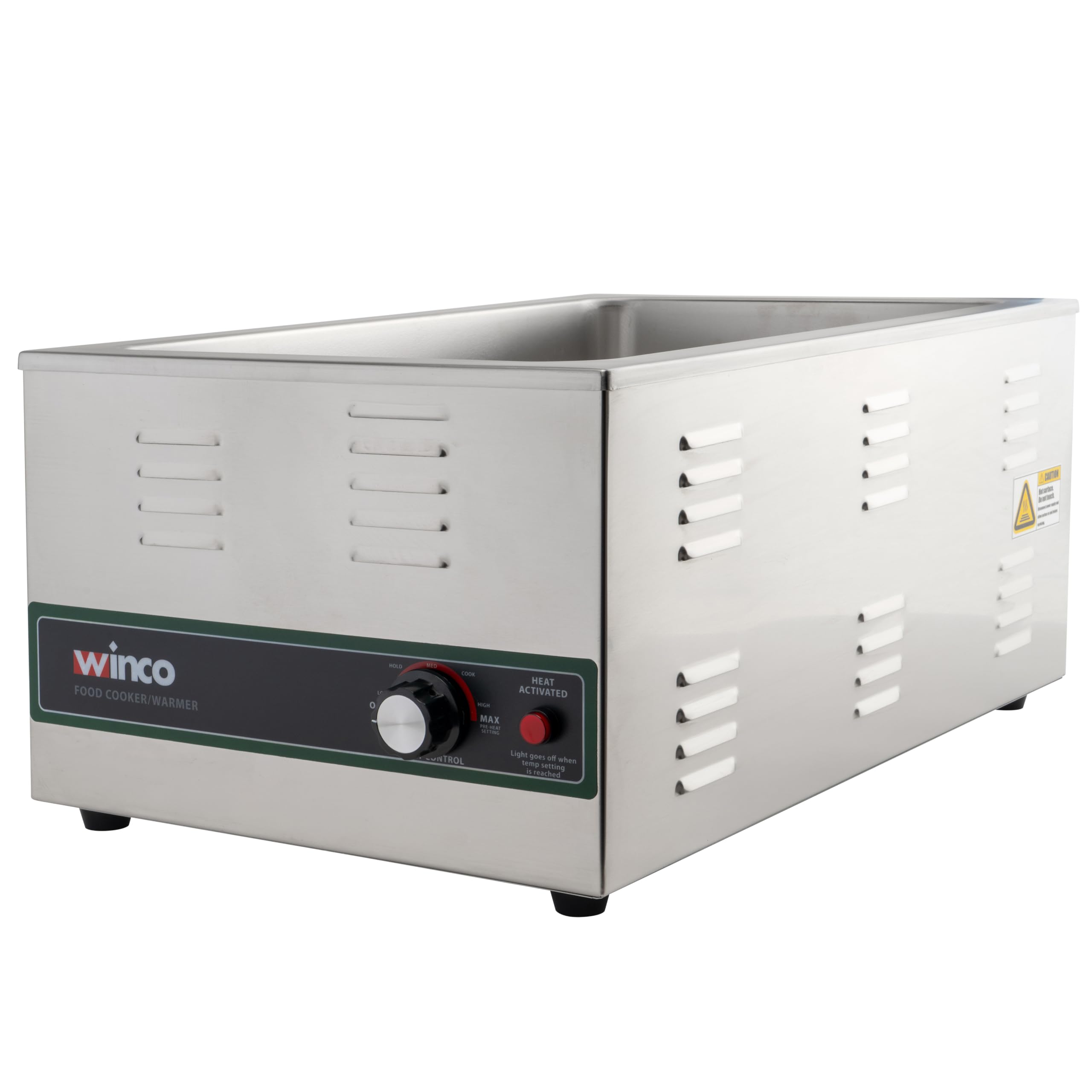 FW-S600 Electric Food Cooker/Warmer, 1500-watt,Stainless Steel,Medium