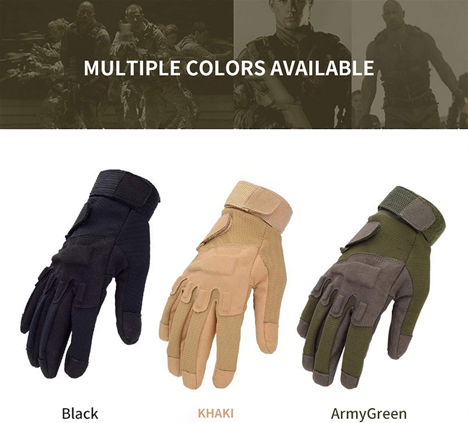 Guantes, Guantes de invierno, Guantes de ciclismo cálidos de invierno, Guantes de pesca de dedo completo, Guantes de hombre de pesca de pantalla táctil cálidos de invierno, Guantes antideslizantes a p