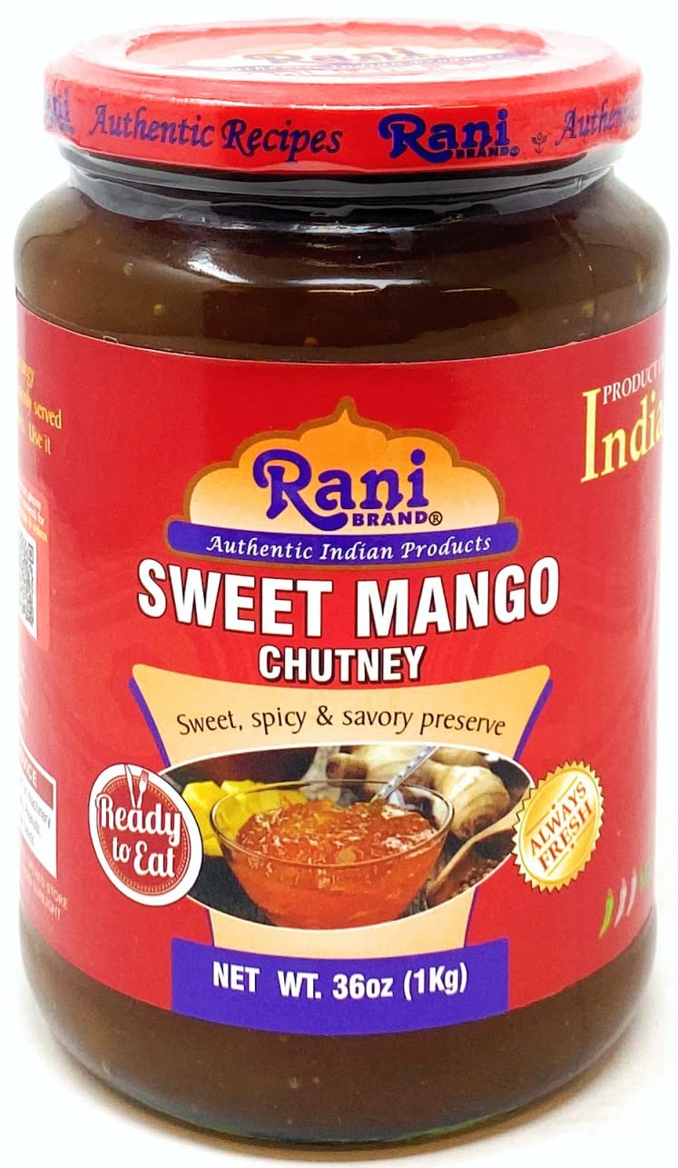 Buy Rani Sweet Mango Chutney Mango Chutney (Indian Preserve) 36oz (2