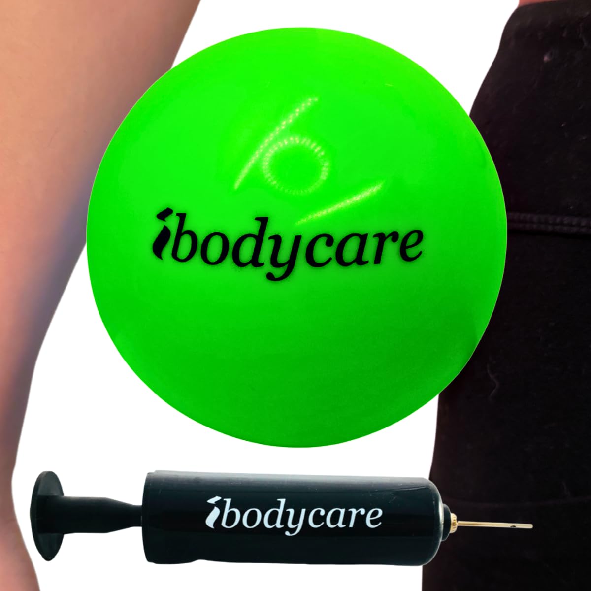 iBodyCare Pilates 4" (10cm) Mini Ball for AeroPilates, Yoga, Fitness, Strength, Mat Pilates