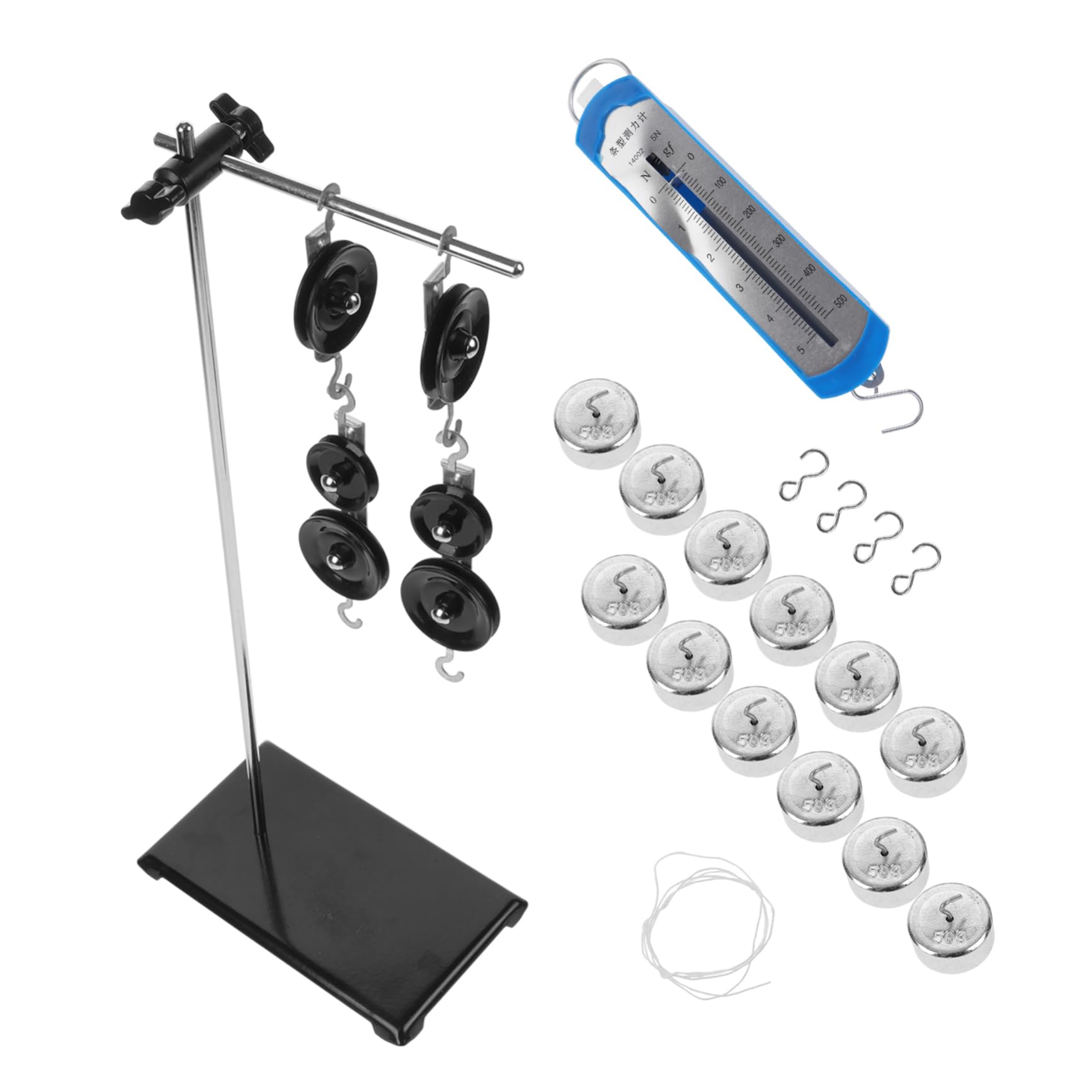 Amazon.co.jp: CATIEBYE 1セット滑車実験キット 可支柱 安定素材製