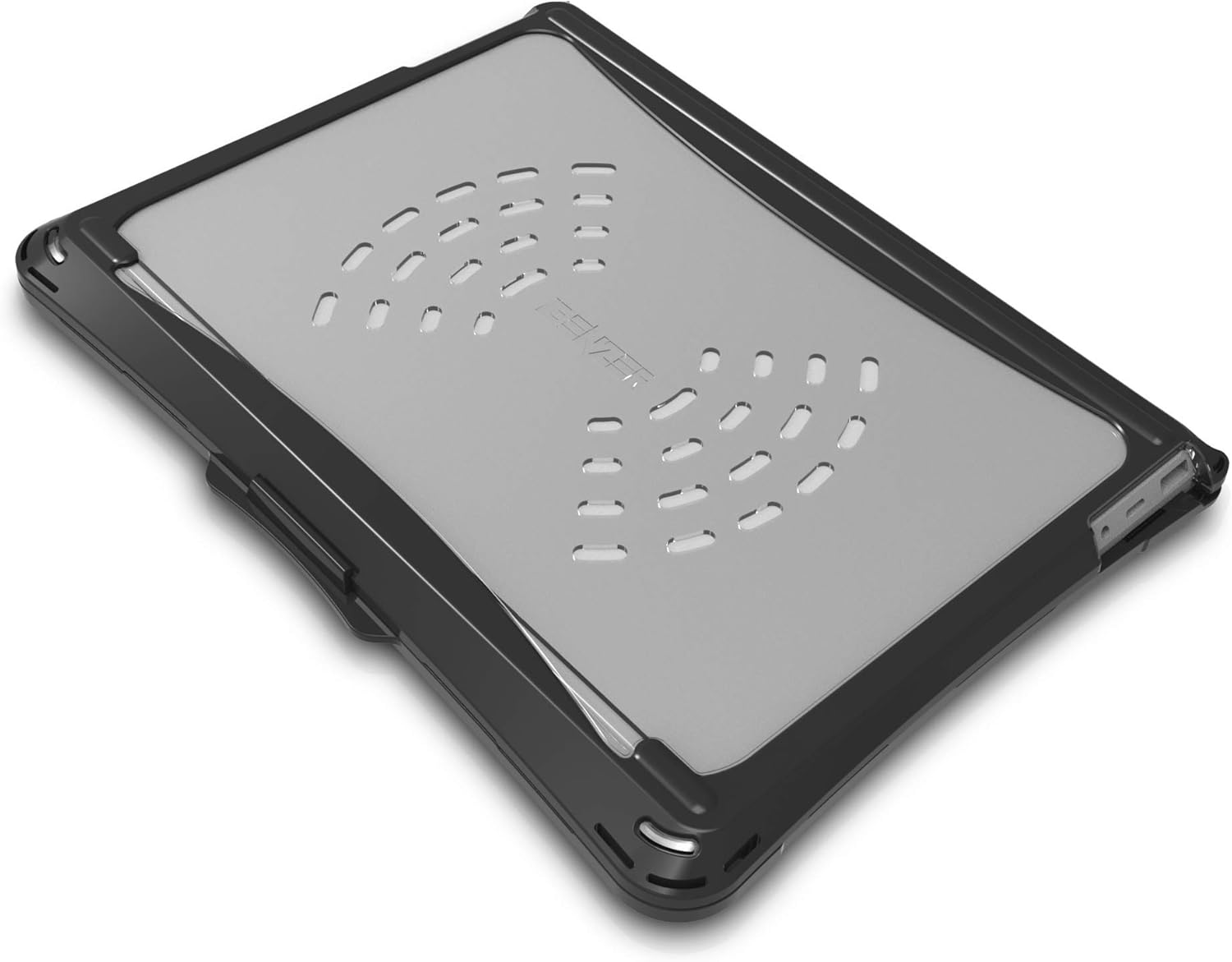 iBenzer Hexpact Case for Microsoft Surface Laptop Go 3 2 1 12.4" 2025-2020 (2013 1943), Heavy Duty Snap on Rugged Protective Cover for K-12 Students Education Classrooms, Drop Tested, Black, MS-LG - Image 9