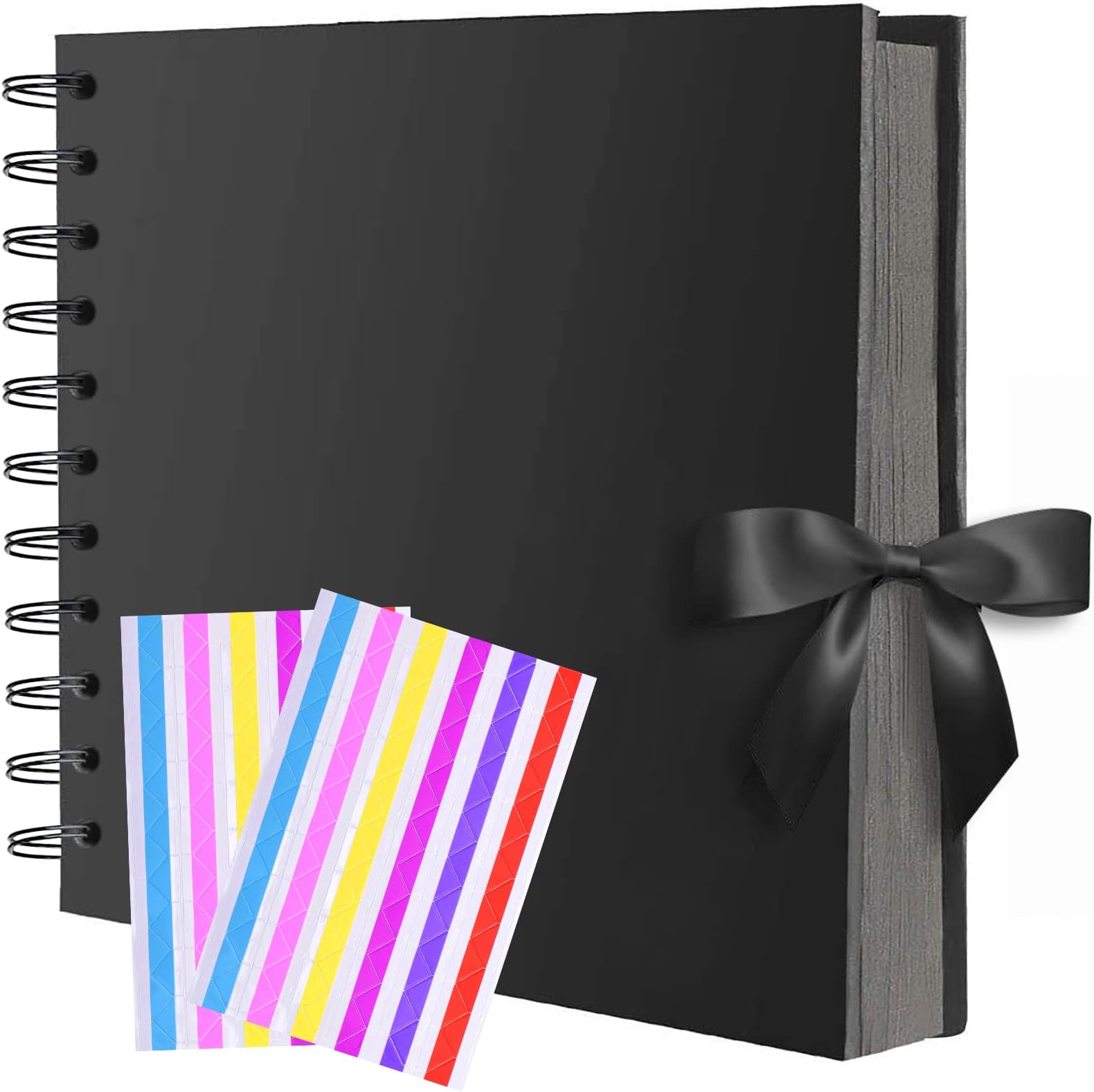 Album Scrapbooking Fai Da Te – 20,5×20,5 Cm, 40 Pagine In Carta Kraft, Con Finestra Per Foto