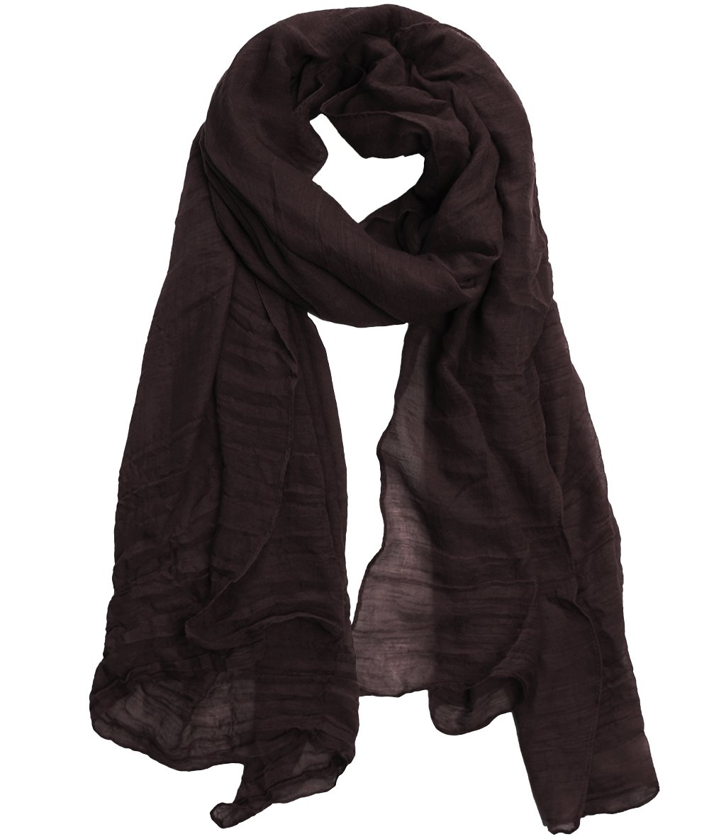 KMystic Large Plain Solid Basic Scarf