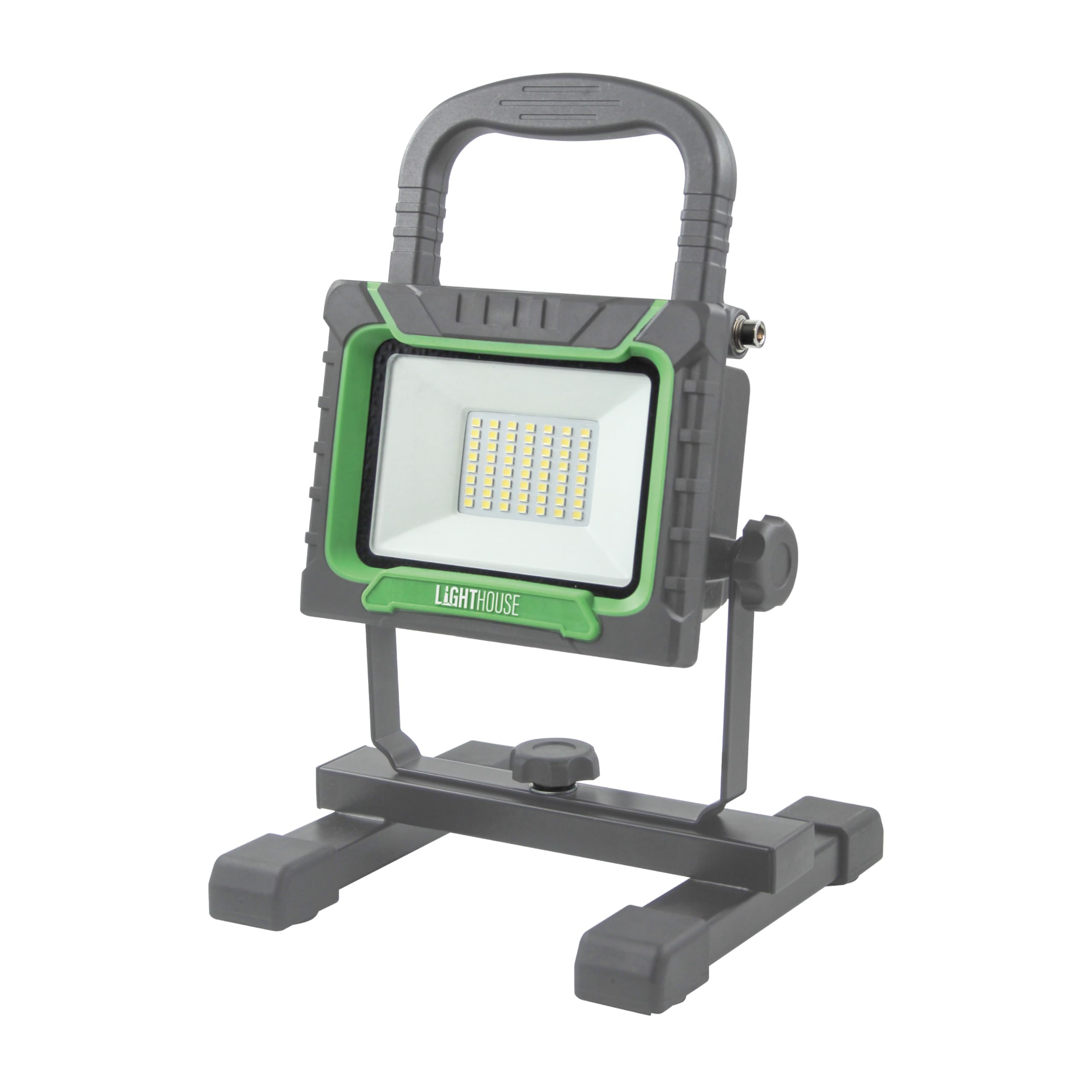 Lighthouse 4000 Site Light – 240V Work Light with Magnetic Base, 4000 Lumens, 38W SMD LED, Tilting Head, IP44 Rated for On-Site, Construction, Workshop Tasks
