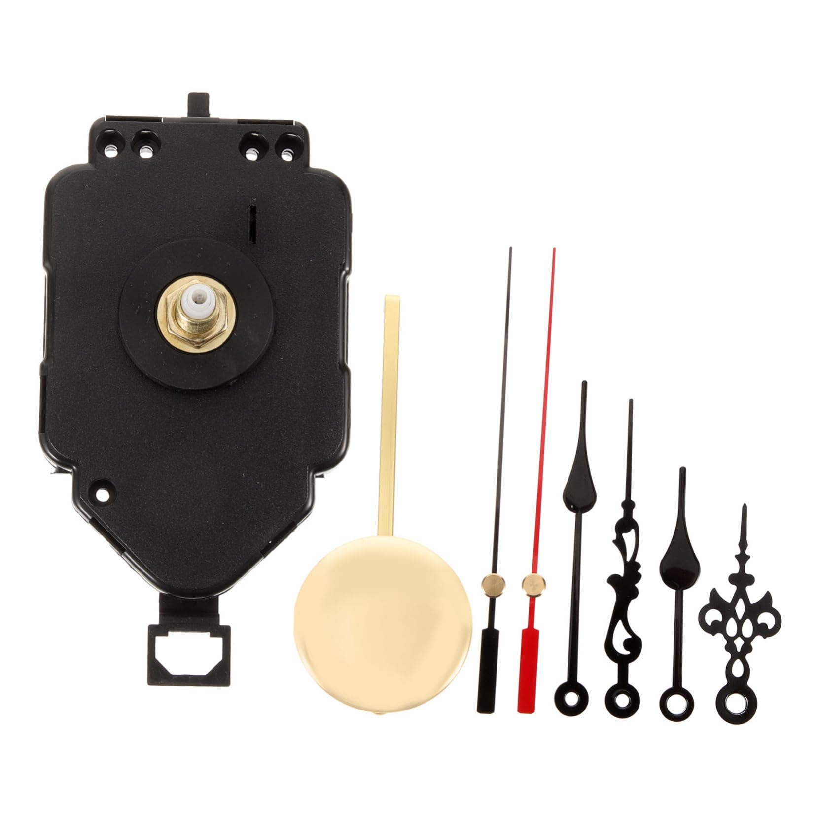 Operitacx Kit De 4 Horloges Silencieuses pour Extérieur Mécanisme D'Horloge À Quartz Analogique À Monter Soi-Même Pièces De Rechange Kits D'Horloges Mécanisme D'Horloge