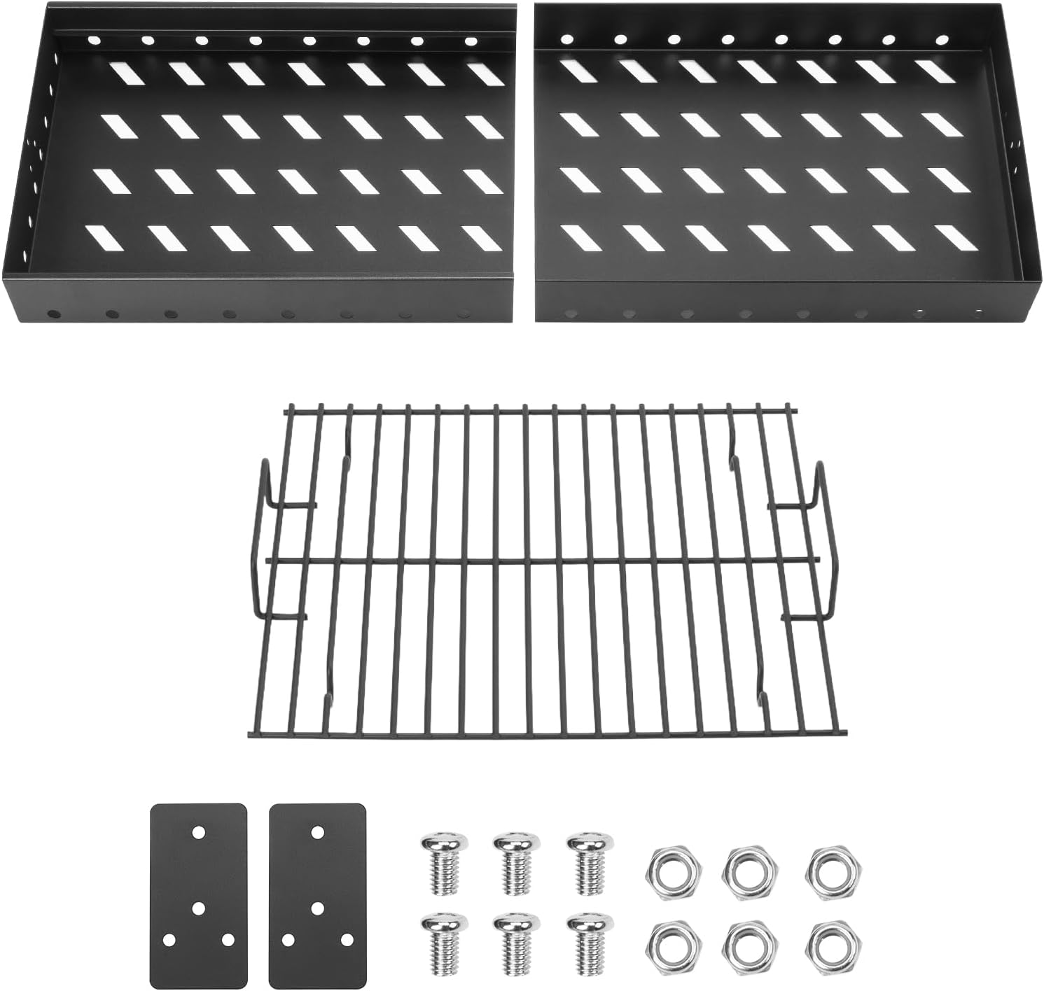 PS9900 15-28 Inch Charcoal Tray Replacement Parts for Smoke Hollow,Charcoal Basket for 47183T-21 6500 6800 8500 47183T HC4518L PS9500 SH5000 SH7000 SH19030119 SH19030219 SH9916 Smoke Hollow Grill Part