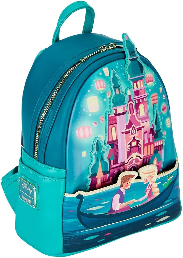 Loungefly Tangled Disney Princess Castle Mini Backpack