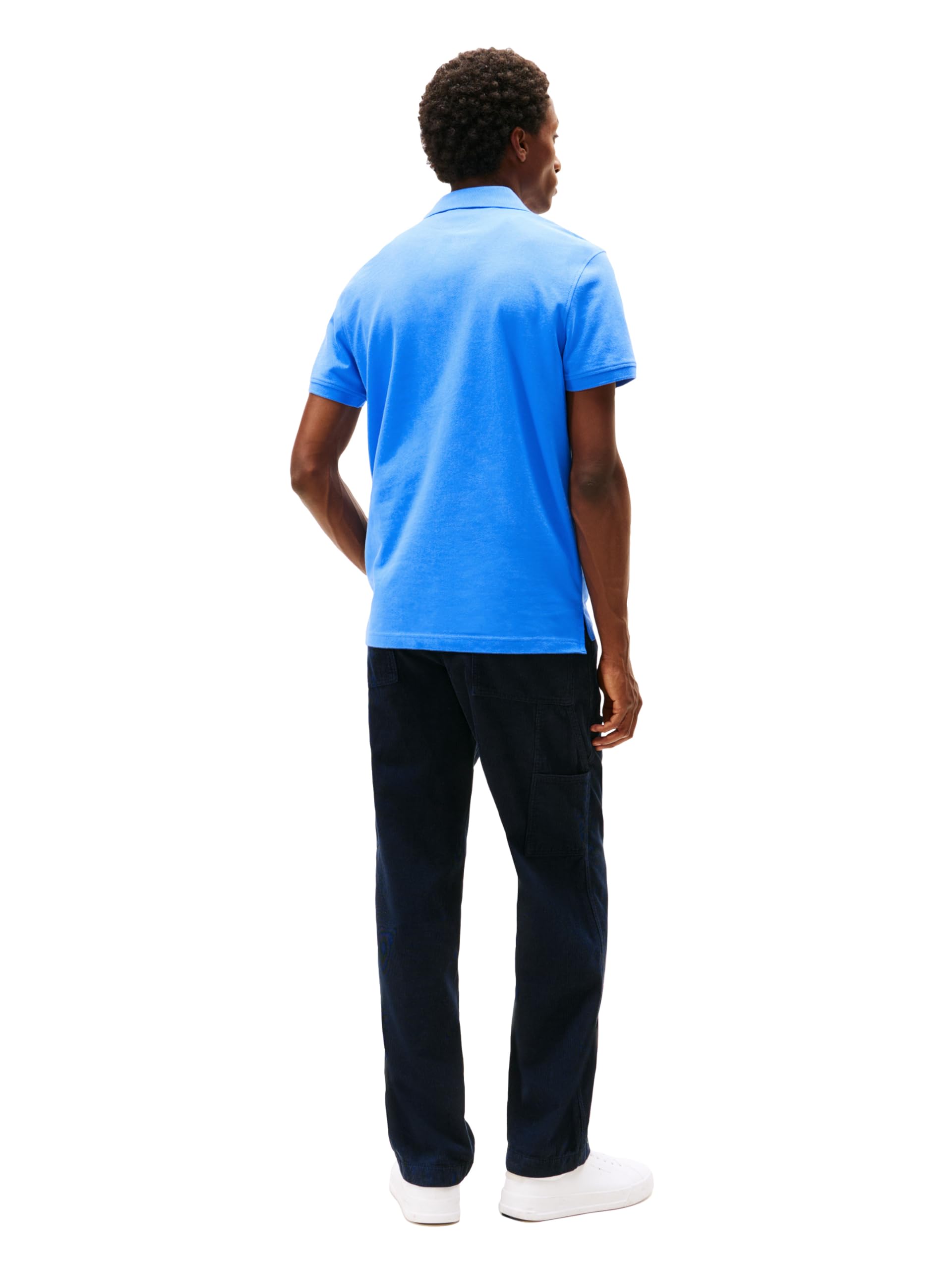 Tommy Hilfiger Short Sleeve Polo Shirts In Regular Fit with Stretch and Organic Pique Cotton Polo de Manga Corta de Ajuste Regular con algodón piqué elástico y orgánico Hombre
