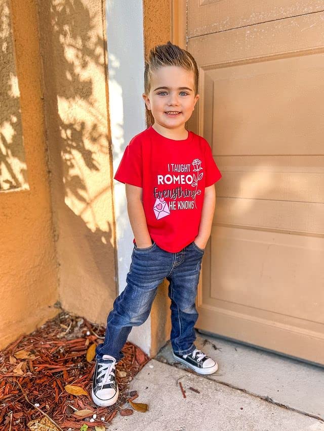 Image of Boys Short Sleeve Funny Graphic Tees for Toddler to Big Kid